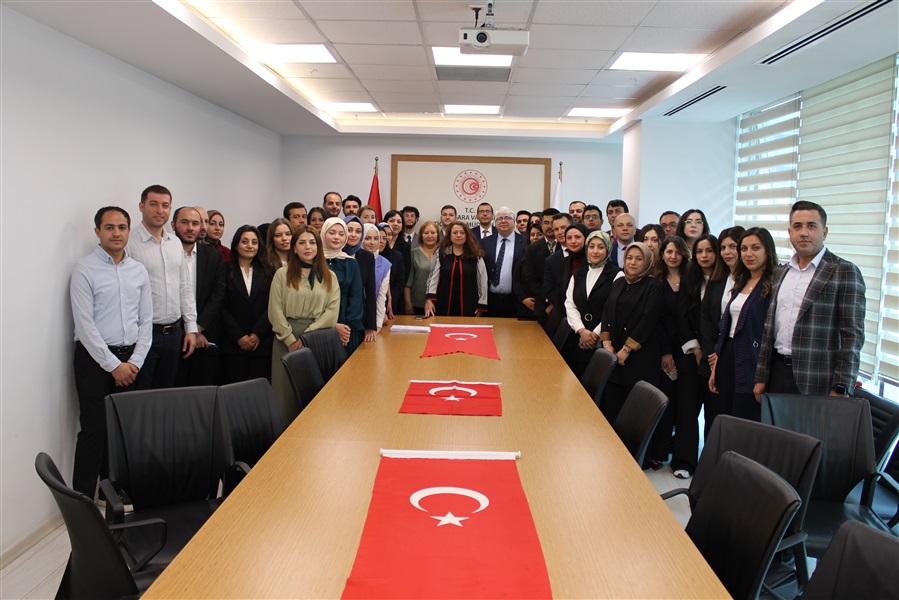 İl Müdürlüğümüzde asli Devlet Memurluğuna atanan 39 aday memurun yemin merasimi yapıldı.